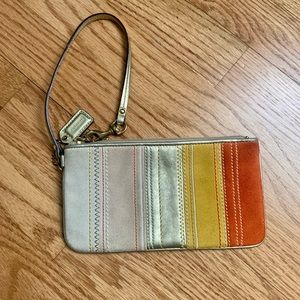 Coach Multicolor Wristlet